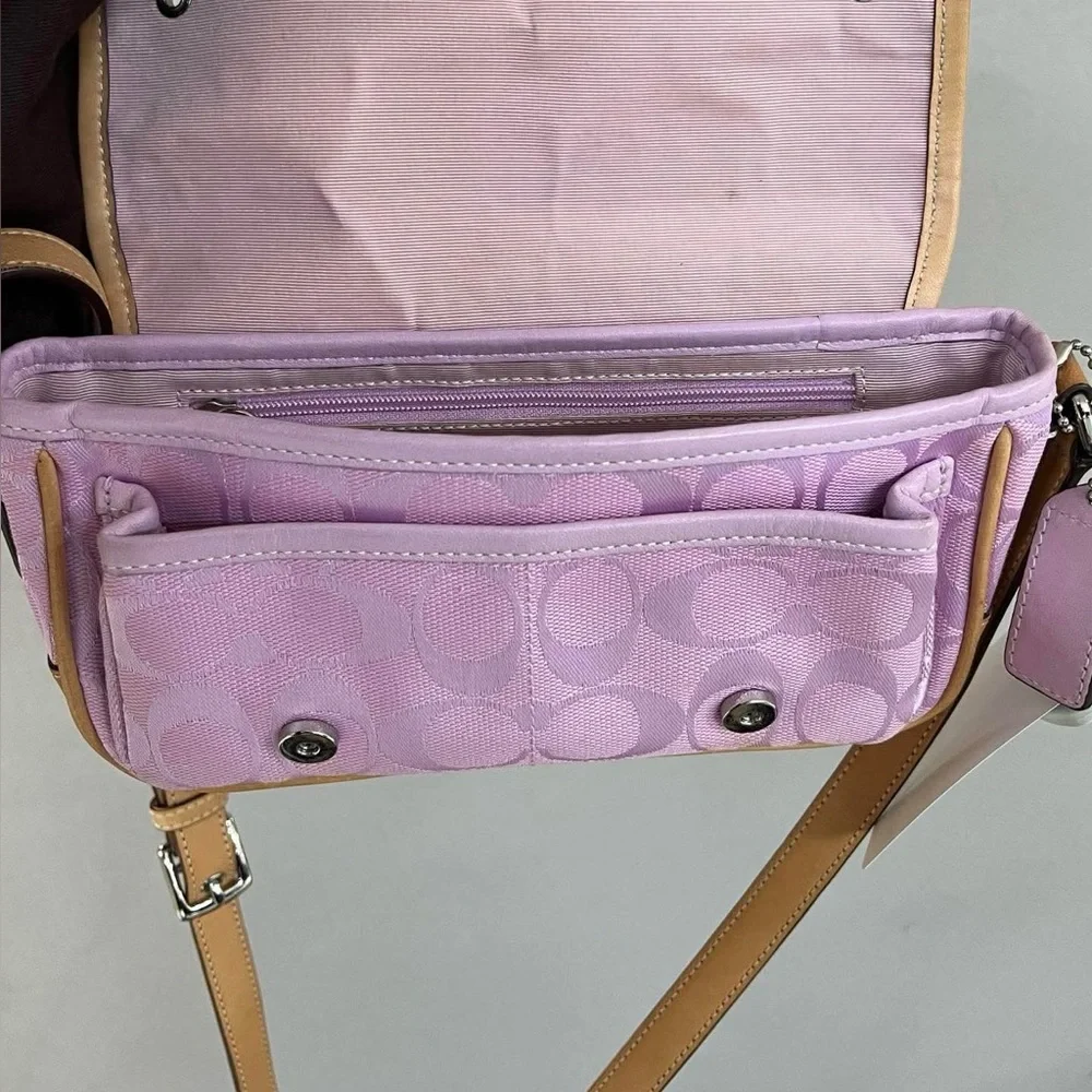 Authentic Vintage Coach Pink Shoulder Bag-Good Used Condition - Picture 11 of 11